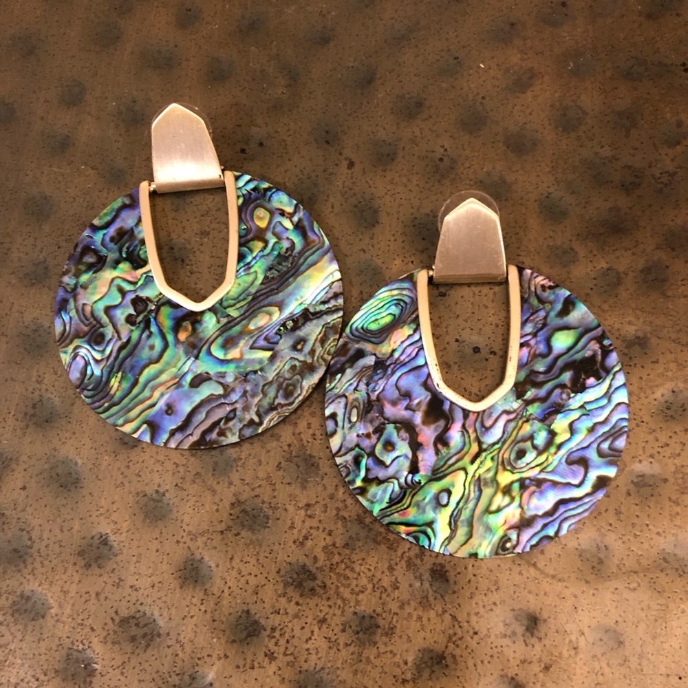 Kendra Scott Abalone Earrings